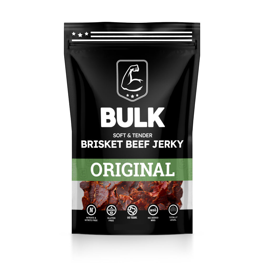 BULK Original Pepper Brisket Beef Jerky – Bulk Jerky - Strong American ...