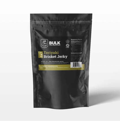 BULK Teriyaki Brisket Beef Jerky - BULK JERKY