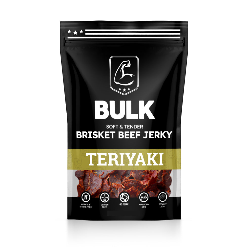 BULK Teriyaki Brisket Beef Jerky - BULK JERKY