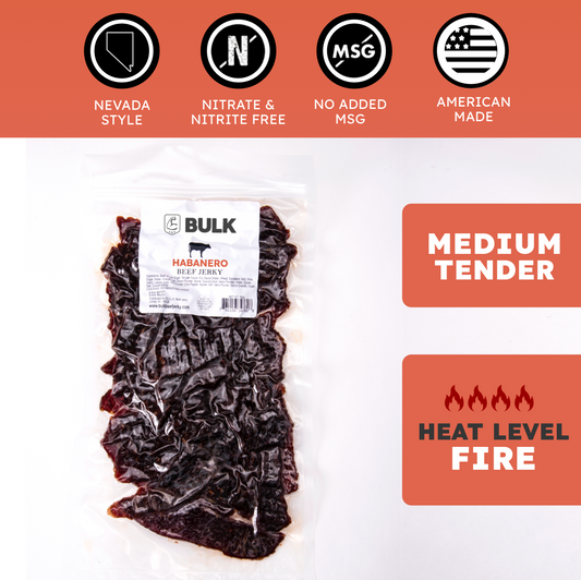 Nevada Habanero Jerky - BULK JERKY