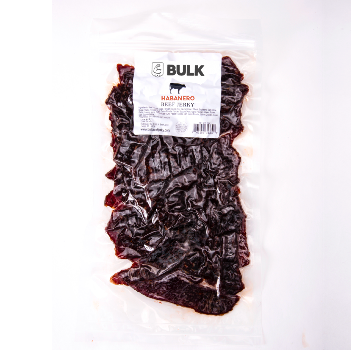 Nevada Habanero Jerky - BULK JERKY