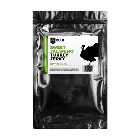 Sweet Jalapeno Turkey Jerky - BULK JERKY